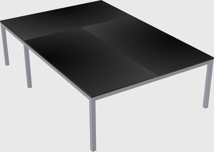 Shared office desks