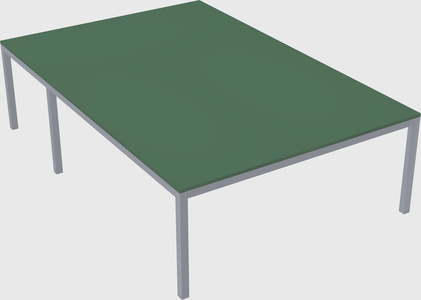 Shared office desks