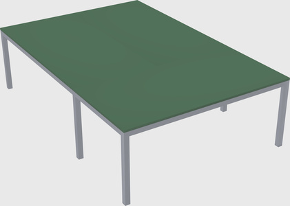 Shared office desks