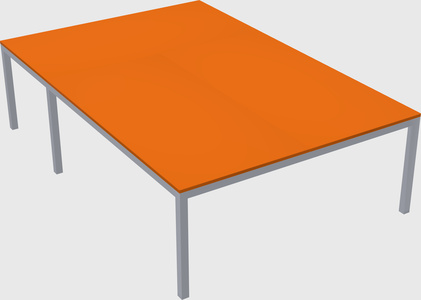 Shared office desks