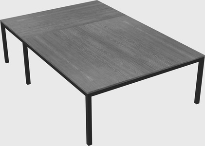 Shared office desks