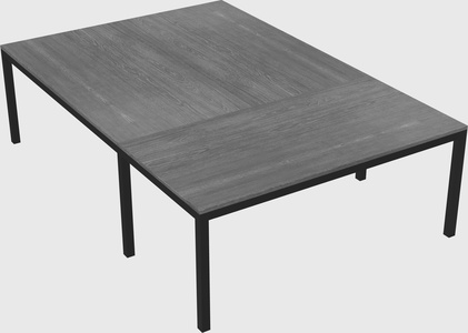 Shared office desks