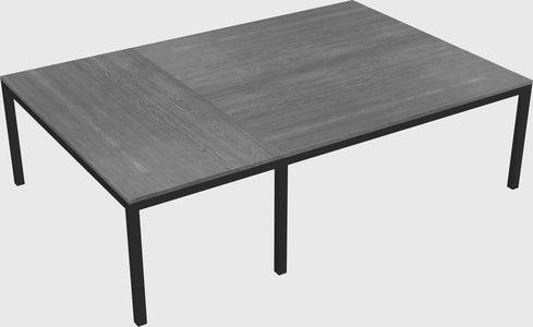 Shared office desks