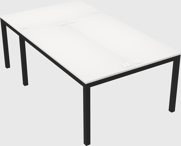 Shared office desks