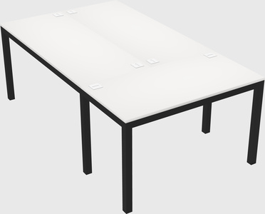 Shared office desks