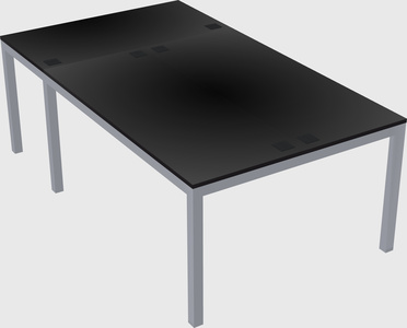 Shared office desks