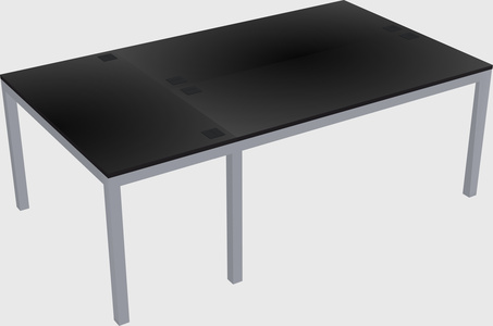 Shared office desks