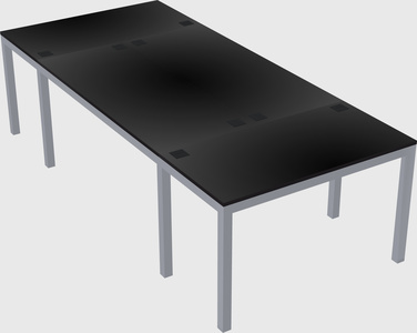 Shared office desks