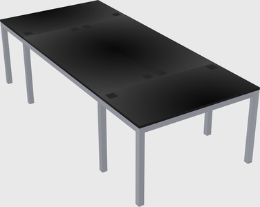 Shared office desks
