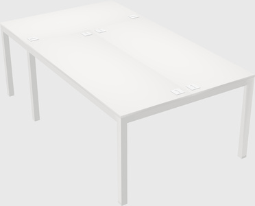 Shared office desks