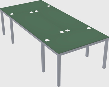 Shared office desks