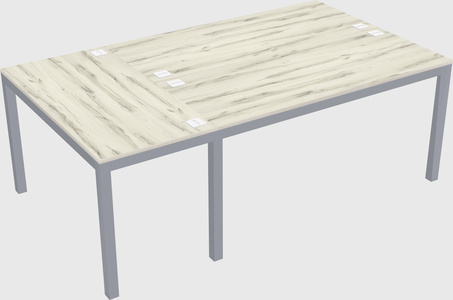 Shared office desks