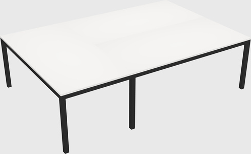 Shared office desks