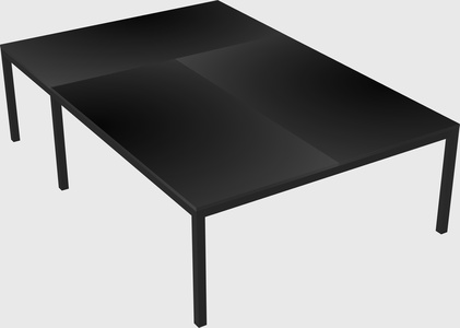 Shared office desks