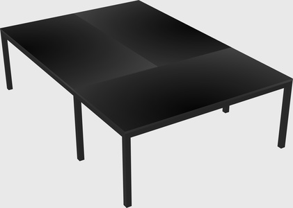 Shared office desks