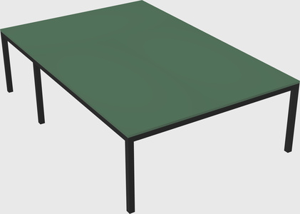 Shared office desks