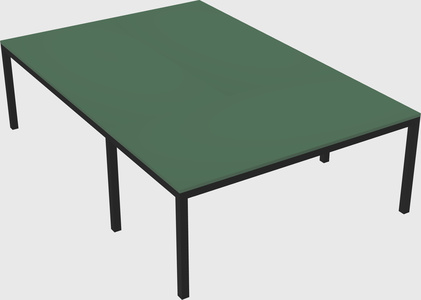 Shared office desks