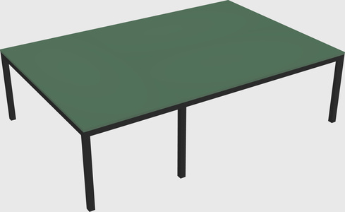 Shared office desks