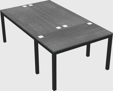 Shared office desks