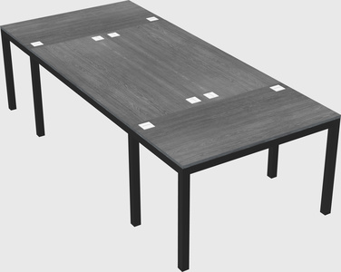 Shared office desks