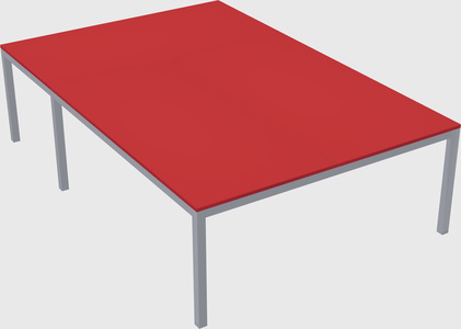 Shared office desks