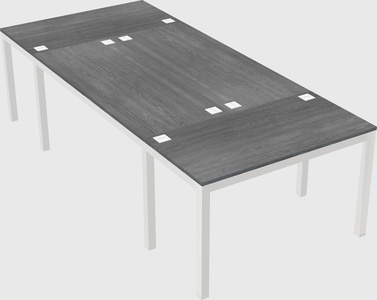 Shared office desks