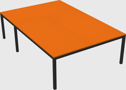 Shared office desks