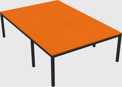 Shared office desks