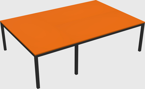 Shared office desks