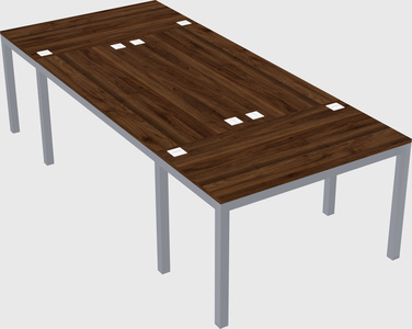 Shared office desks