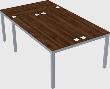 Shared office desks