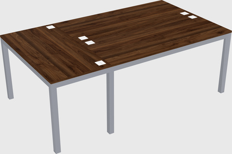 Shared office desks