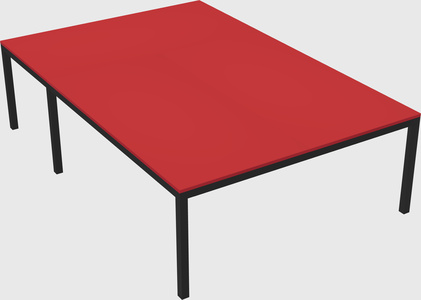 Shared office desks