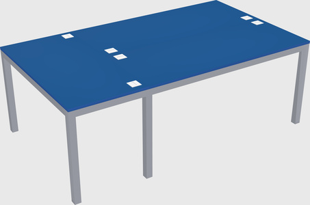 Shared office desks