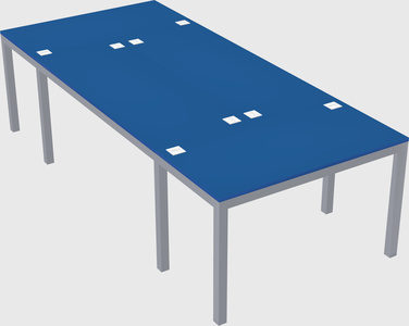 Shared office desks