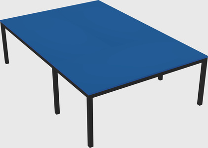 Shared office desks