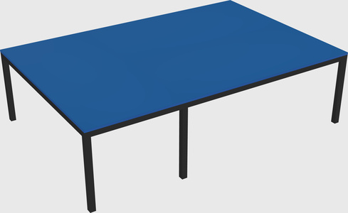 Shared office desks