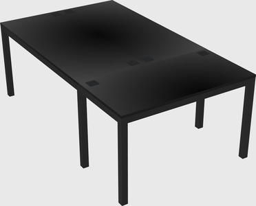 Shared office desks