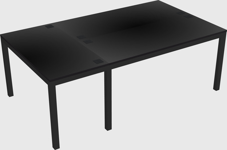Shared office desks