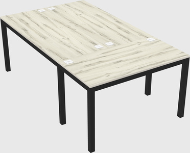 Shared office desks