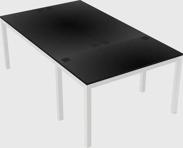Shared office desks