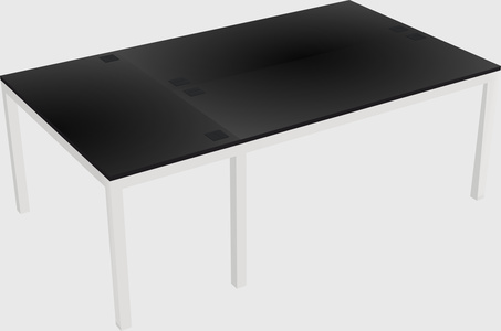 Shared office desks