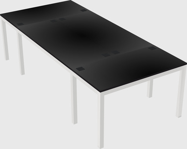 Shared office desks