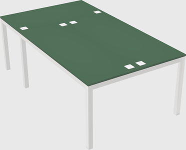 Shared office desks