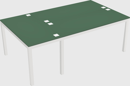 Shared office desks