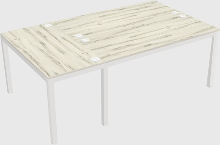 Shared office desks
