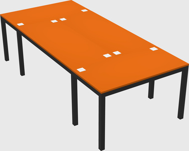 Shared office desks