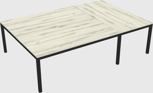 Shared office desks