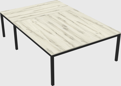 Shared office desks