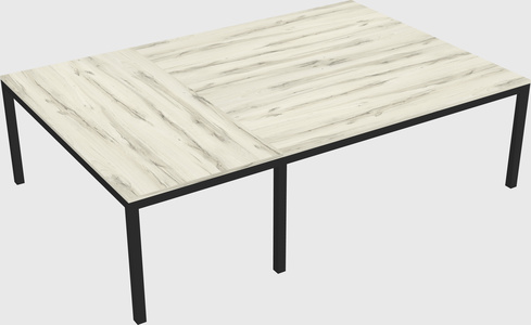 Shared office desks